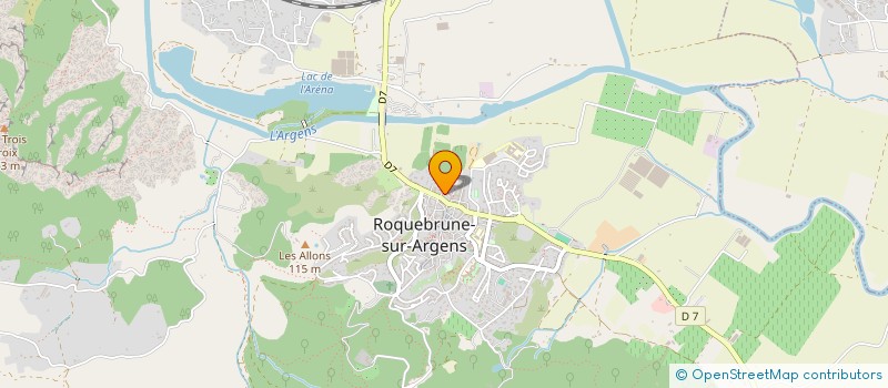 localisation de l'entreprise MONSIEUR PATRICE DELGOVE à ROQUEBRUNE-SUR-ARGENS