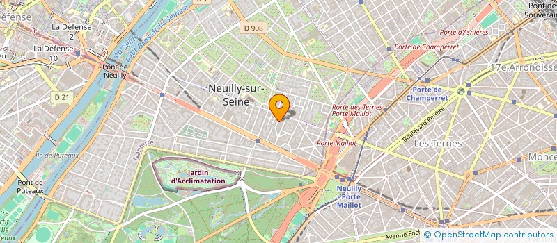 localisation de l'entreprise MONSIEUR PATRICE DELON à NEUILLY-SUR-SEINE