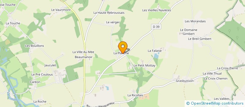 localisation de l'entreprise MONSIEUR PATRICE DELVILLE à EVRAN