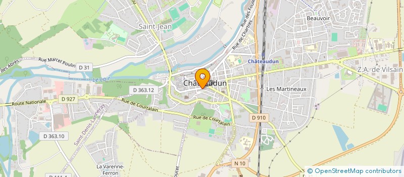 localisation de l'entreprise MONSIEUR PATRICE DEMONGEOT à CHATEAUDUN