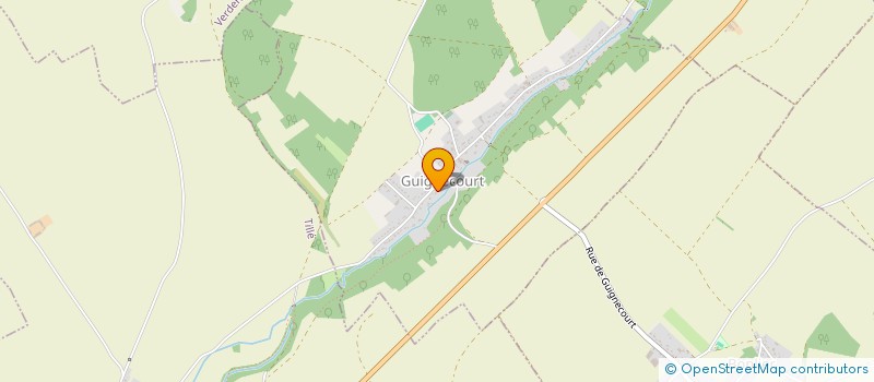 localisation de l'entreprise MONSIEUR PATRICE DENAUX  GUIGNECOURT