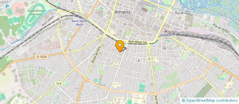 localisation de l'entreprise MONSIEUR PATRICE DERSIGNY à AMIENS