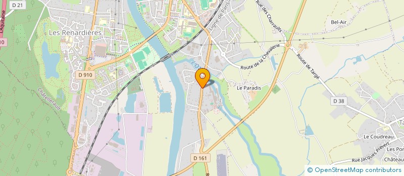 localisation de l'entreprise MONSIEUR PATRICE, DESCOUBES  CHATELLERAULT