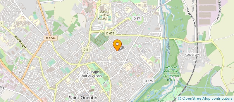 localisation de l'entreprise MONSIEUR PATRICE DESTREZ à SAINT-QUENTIN