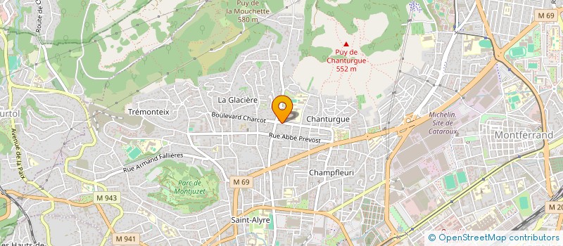 localisation de l'entreprise MONSIEUR PATRICE DHUMES à CLERMONT-FERRAND