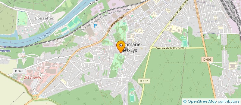 localisation de l'entreprise MONSIEUR PATRICE DIOT à DAMMARIE-LES-LYS