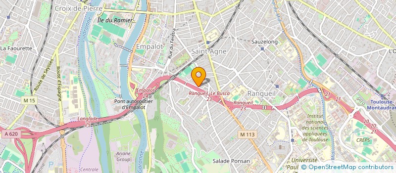 localisation de l'entreprise MONSIEUR PATRICE DOFFENIES à TOULOUSE