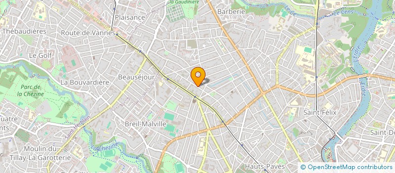 localisation de l'entreprise MONSIEUR PATRICE DOUINEAU à NANTES