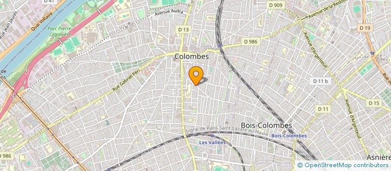 localisation de l'entreprise MONSIEUR PATRICE DROUAULT à COLOMBES