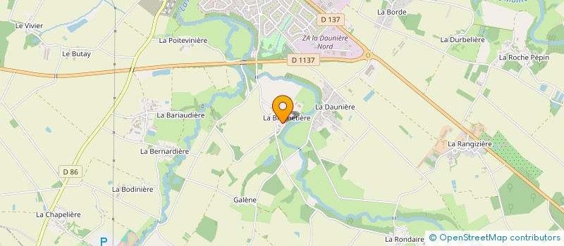 localisation de l'entreprise MONSIEUR PATRICE DROUIN à MONTAIGU-VENDEE