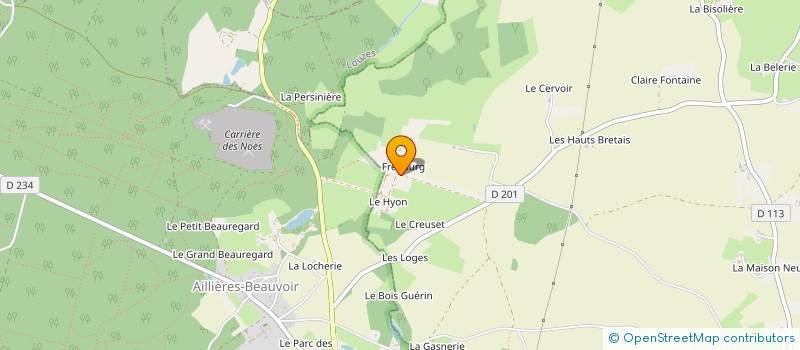 localisation de l'entreprise MONSIEUR PATRICE DU PUY à MAMERS