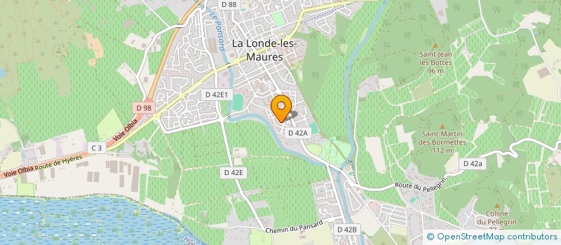 localisation de l'entreprise MONSIEUR PATRICE DUC  LA LONDE-LES-MAURES