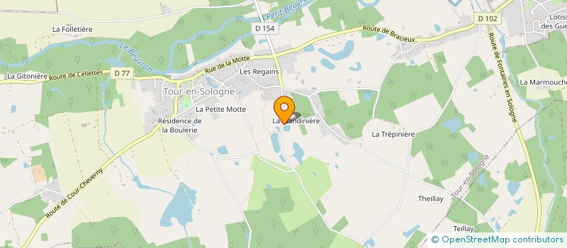localisation de l'entreprise MONSIEUR PATRICE DUCHET à TOUR-EN-SOLOGNE