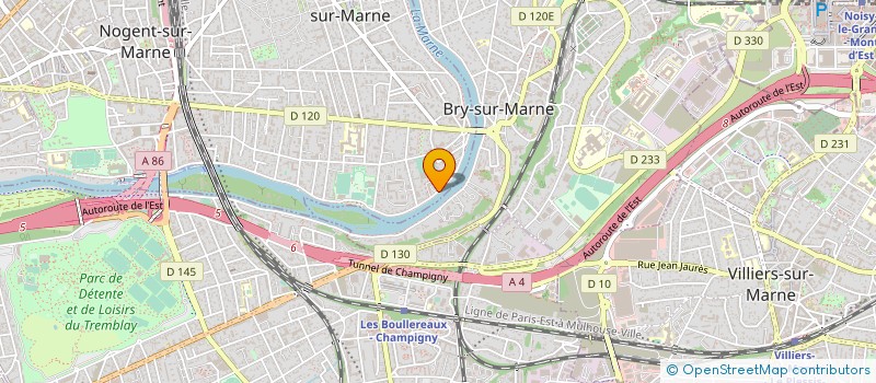 localisation de l'entreprise MONSIEUR PATRICE DUCHIER  LE PERREUX-SUR-MARNE