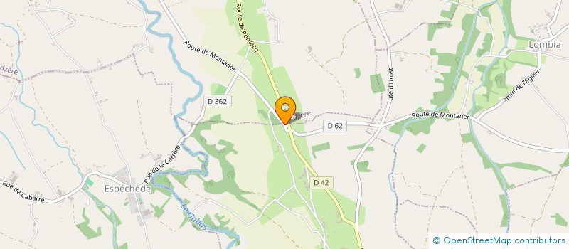 localisation de l'entreprise MONSIEUR PATRICE DUFAU  SOUMOULOU