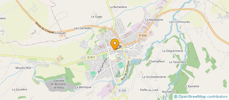 localisation de l'entreprise MONSIEUR PATRICE DUGRIS à TINCHEBRAY-BOCAGE