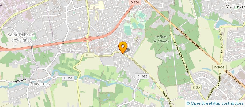 localisation de l'entreprise MONSIEUR PATRICE DULONG  CONCHES-SUR-GONDOIRE