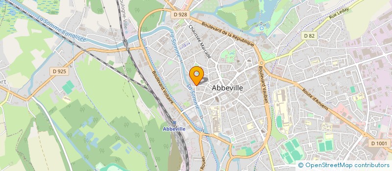 localisation de l'entreprise MONSIEUR PATRICE DUPONCHELLE  ABBEVILLE