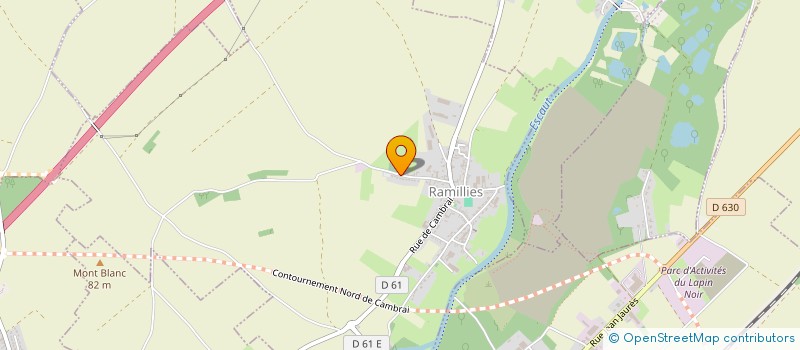 localisation de l'entreprise MONSIEUR PATRICE DUPONT  RAMILLIES