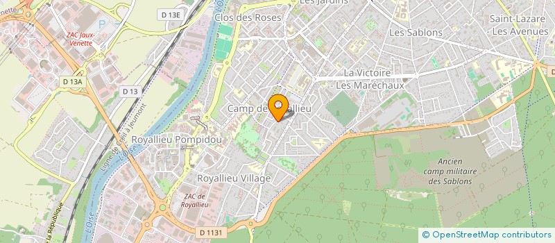 localisation de l'entreprise MONSIEUR PATRICE DUPONT  COMPIEGNE