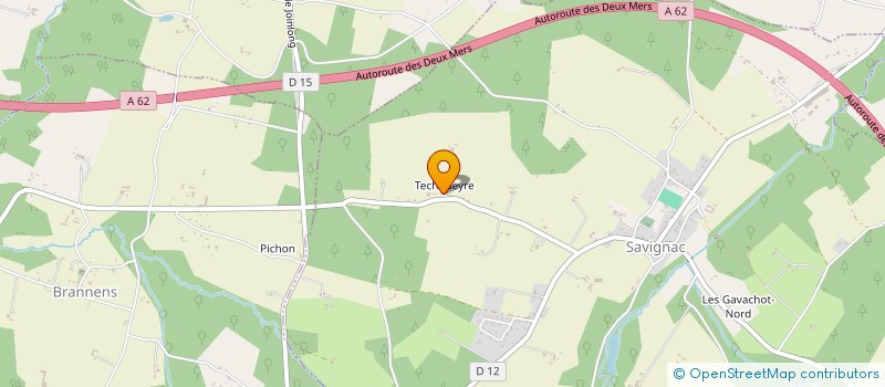 localisation de l'entreprise MONSIEUR PATRICE DUPORGE  SAVIGNAC