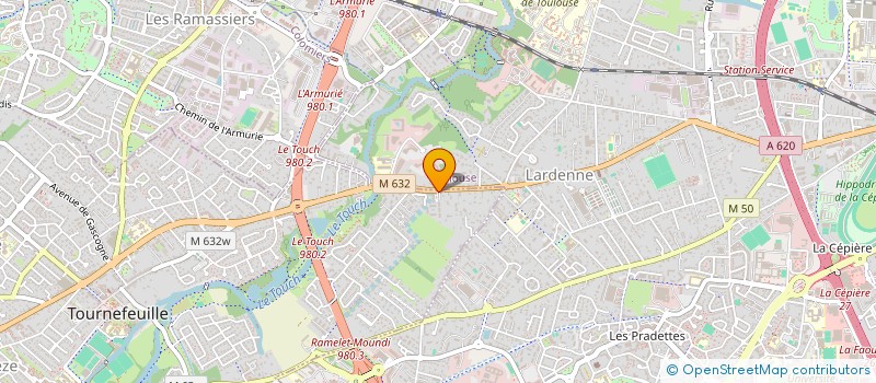 localisation de l'entreprise MONSIEUR PATRICE DUPRE à TOURNEFEUILLE