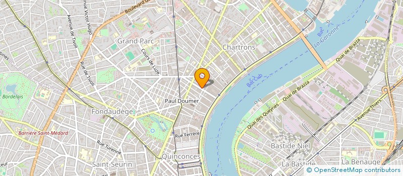 localisation de l'entreprise MONSIEUR PATRICE DUPUY à BORDEAUX