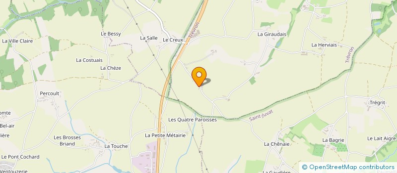 localisation de l'entreprise MONSIEUR PATRICE DURAND  TREVRON