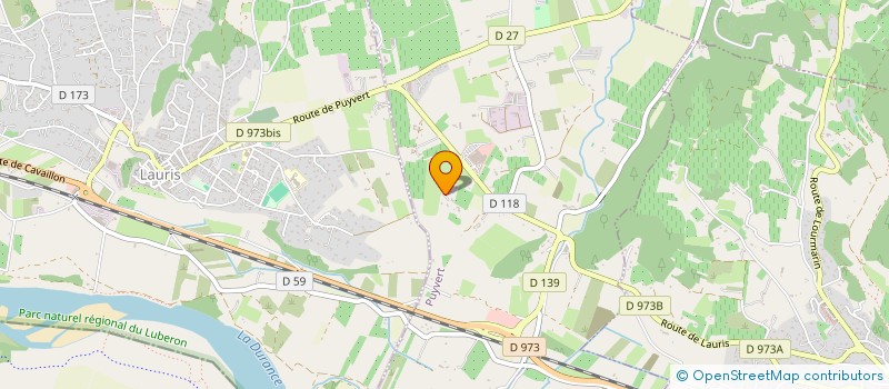 localisation de l'entreprise MONSIEUR PATRICE DURANDO  PUYVERT