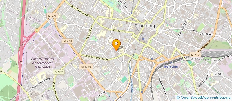 localisation de l'entreprise MONSIEUR PATRICE DUTHOIT  TOURCOING