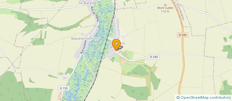 localisation de l'entreprise MONSIEUR PATRICE DUVAL  GRATIBUS