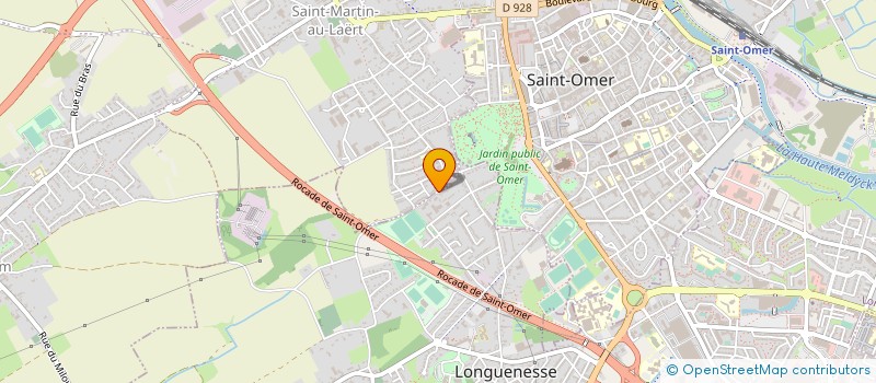 localisation de l'entreprise MONSIEUR PATRICE DYMNY  LONGUENESSE
