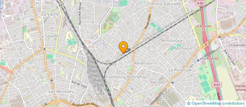 localisation de l'entreprise MONSIEUR PATRICE ESPAGNOL  TOULOUSE