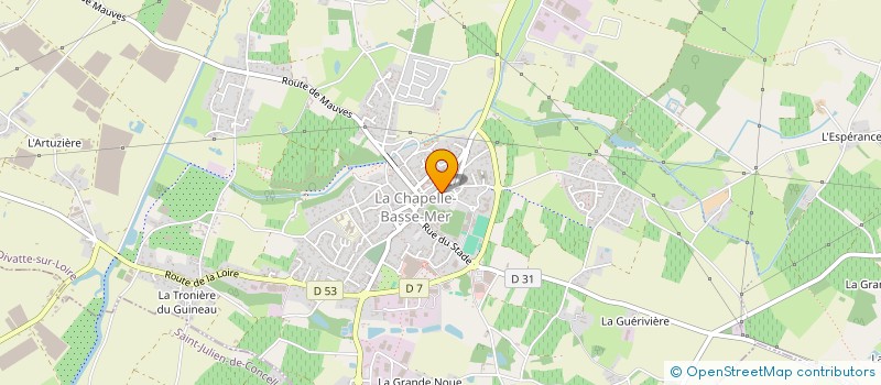 localisation de l'entreprise MONSIEUR PATRICE FABRE  DIVATTE-SUR-LOIRE