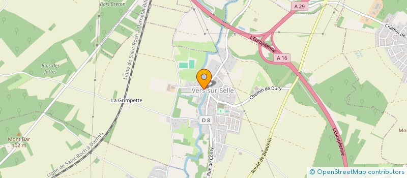 localisation de l'entreprise MONSIEUR PATRICE FACQUET à VERS-SUR-SELLE