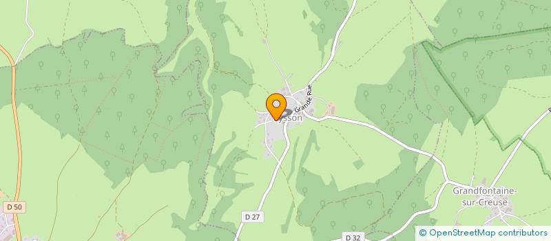 localisation de l'entreprise MONSIEUR PATRICE FAIVRE  VILLERS-CHIEF