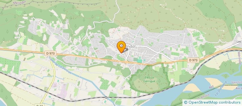 localisation de l'entreprise MONSIEUR PATRICE FASSETTA  MERINDOL