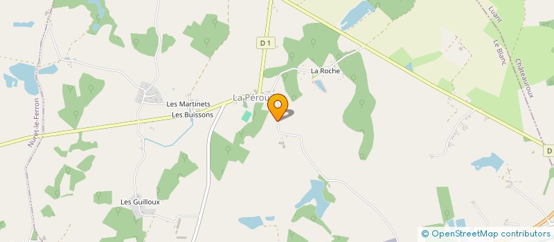 localisation de l'entreprise MONSIEUR PATRICE FAUDUET à LA PEROUILLE