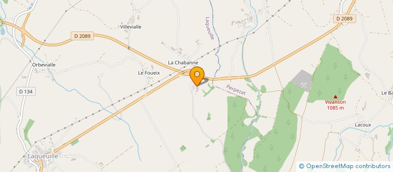 localisation de l'entreprise MONSIEUR PATRICE FAURE à LAQUEUILLE