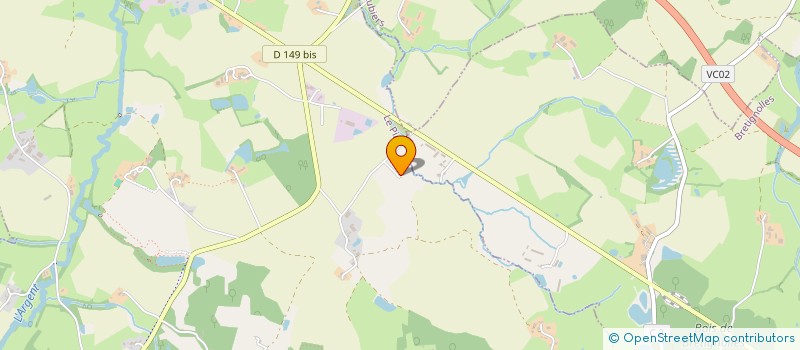 localisation de l'entreprise MONSIEUR PATRICE FENNETEAU  CIRIERES