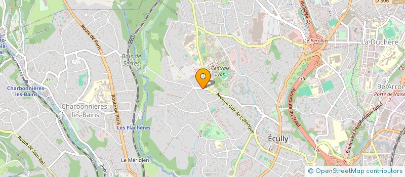 localisation de l'entreprise MONSIEUR PATRICE FERLET PATRICE  ECULLY