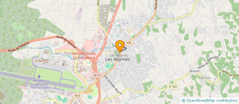 localisation de l'entreprise MONSIEUR PATRICE FEROL à LES ABYMES
