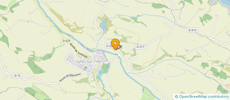 localisation de l'entreprise MONSIEUR PATRICE FERRE  SALLES-SUR-L'HERS