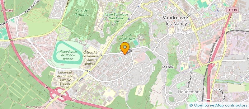 localisation de l'entreprise MONSIEUR PATRICE FIORANI  VANDUVRE-LES-NANCY