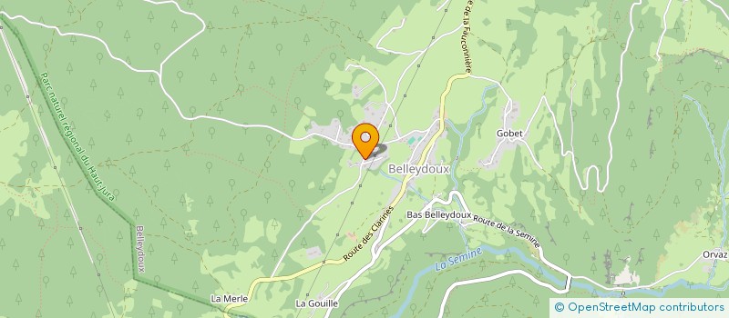 localisation de l'entreprise MONSIEUR PATRICE FISCHER à BELLEYDOUX