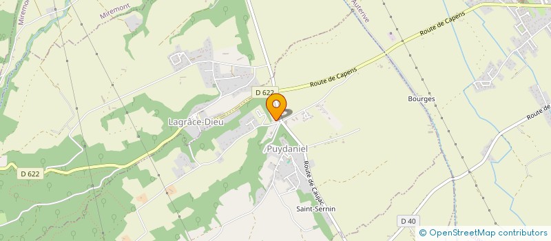 localisation de l'entreprise MONSIEUR PATRICE FONTENEAU  AURIBAIL