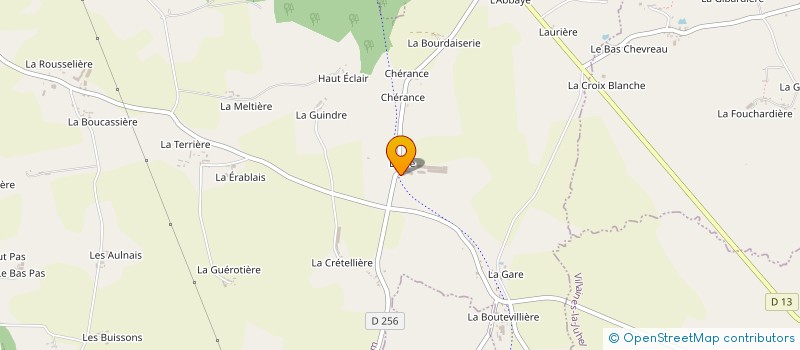 localisation de l'entreprise MONSIEUR PATRICE FORVEILLE à JAVRON-LES-CHAPELLES