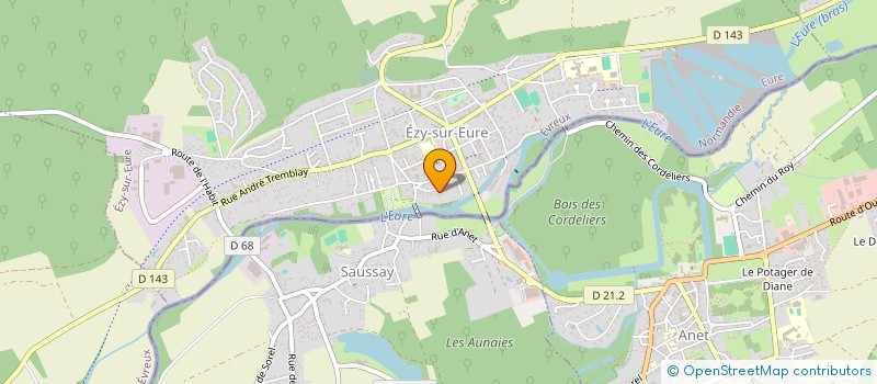 localisation de l'entreprise MONSIEUR PATRICE FOUASSIER  EZY-SUR-EURE