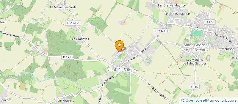 localisation de l'entreprise MONSIEUR PATRICE FOUGA  SAINT-GEORGES-DES-COTEAUX