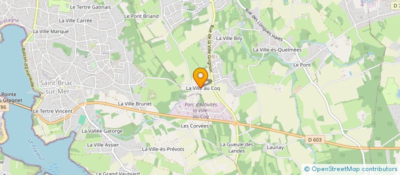 localisation de l'entreprise MONSIEUR PATRICE FOUGERAIS à SAINT-BRIAC-SUR-MER